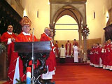 Mons. Ivan Prendja preaches